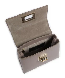 1927 Mini Handtasche genarbtes Leder taupe