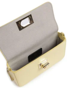 1927 Mini Umhängetasche genarbtes Leder gelb