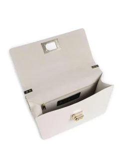 1927 S Schultertasche genarbtes Leder weiß