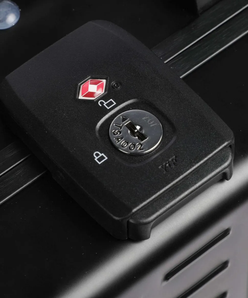 16 vertical Aktentasche Aluminium schwarz