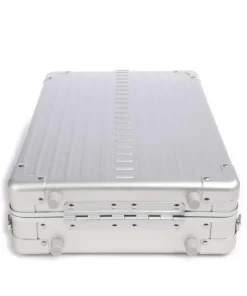 16 vertical Aktentasche Aluminium silber