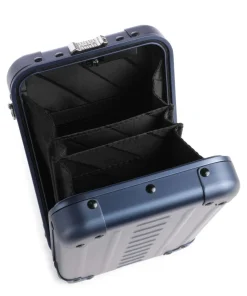 1905 vertical Umhängetasche Aluminium dunkelblau