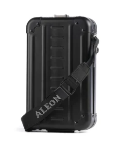 1905 vertical Umhängetasche Aluminium schwarz