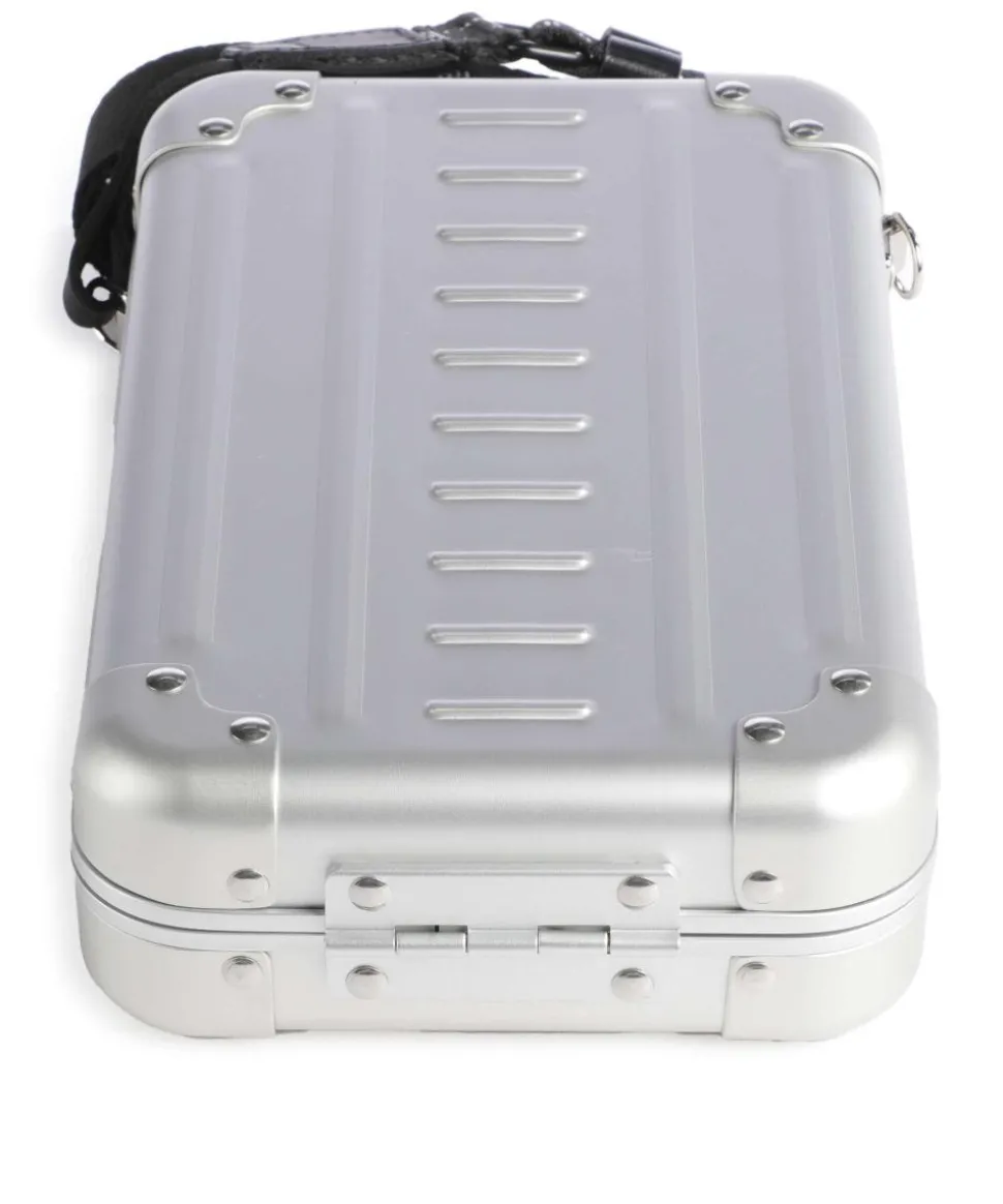 1905 vertical Umhängetasche Aluminium silber