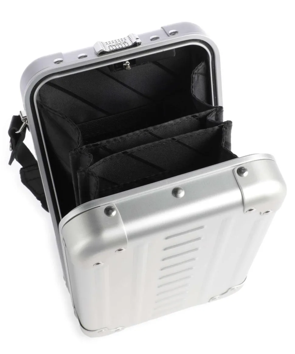 1905 vertical Umhängetasche Aluminium silber