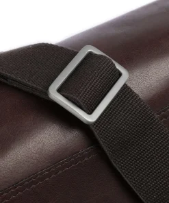 Abbey Aktentasche 14″ Büffelleder dunkelbraun