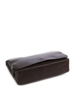 Abbey Aktentasche 14″ Büffelleder dunkelbraun