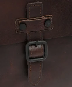 Aberdeen Aktentasche genarbtes Rindsleder dunkelbraun