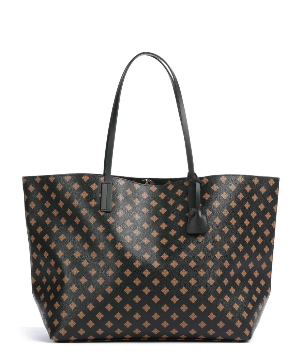 Abi Shopper Lederimitat schwarz