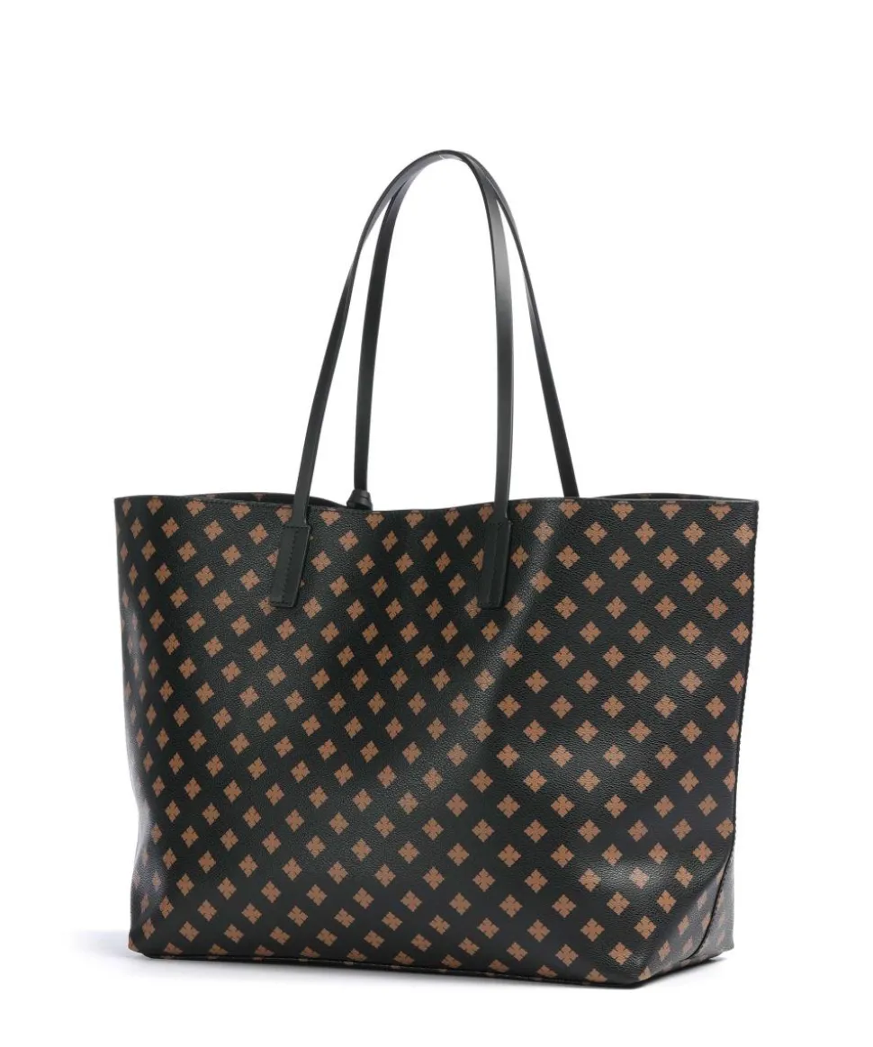 Abi Shopper Lederimitat schwarz