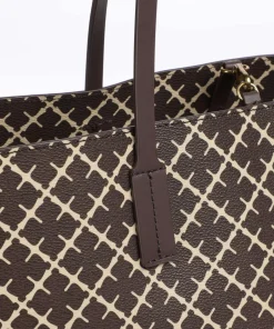 Abigail Shopper Kunststoff dunkelbraun