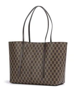 Abigail Shopper Lederimitat dunkelbraun