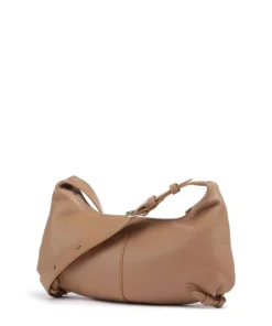 Abigail Umhängetasche Leder hellbraun