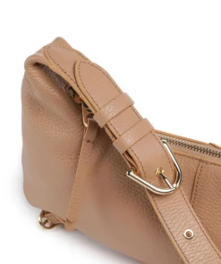 Abigail Umhängetasche Leder hellbraun