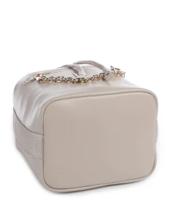 Achala S Bucket bag Lederimitat beige