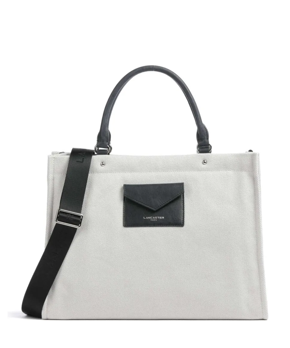 Actual Canvas Conscious Handtasche 14″ Baumwolle beige