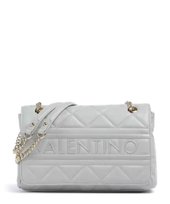 Ada Schultertasche Lederimitat hellgrau