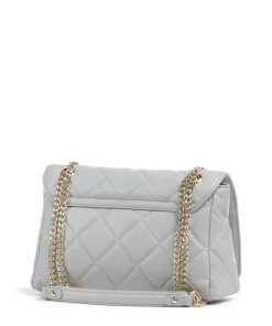 Ada Schultertasche Lederimitat hellgrau