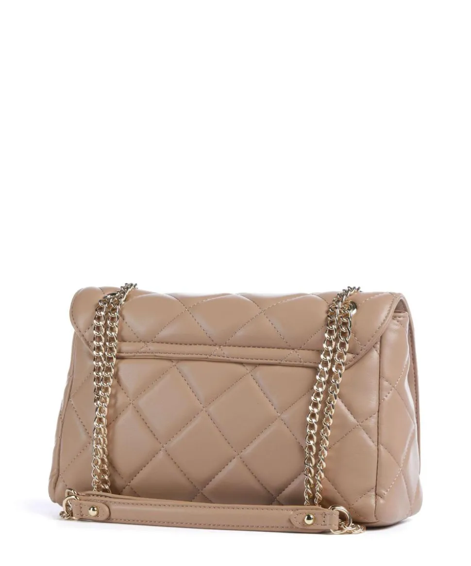 Ada Schultertasche Lederimitat beige