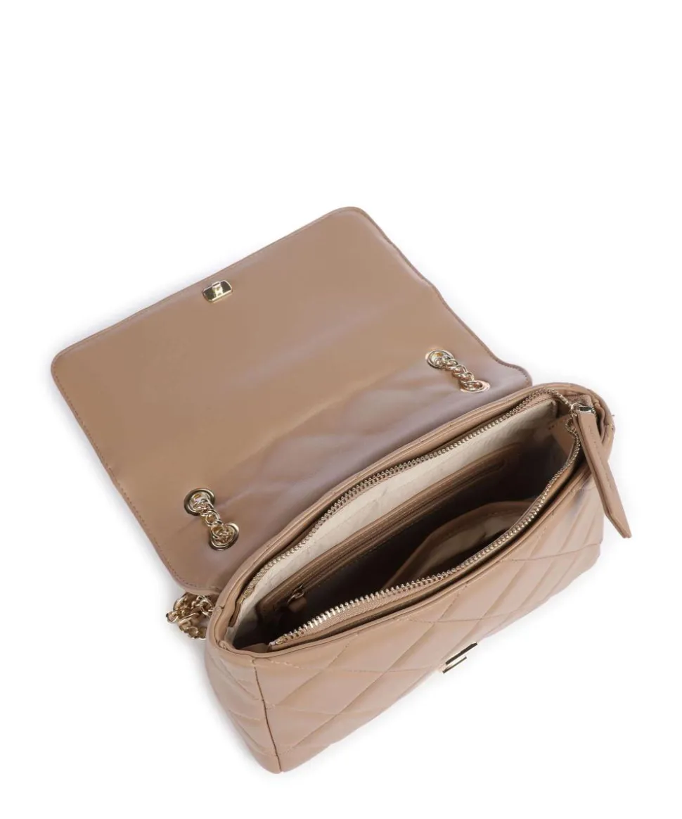 Ada Schultertasche Lederimitat beige