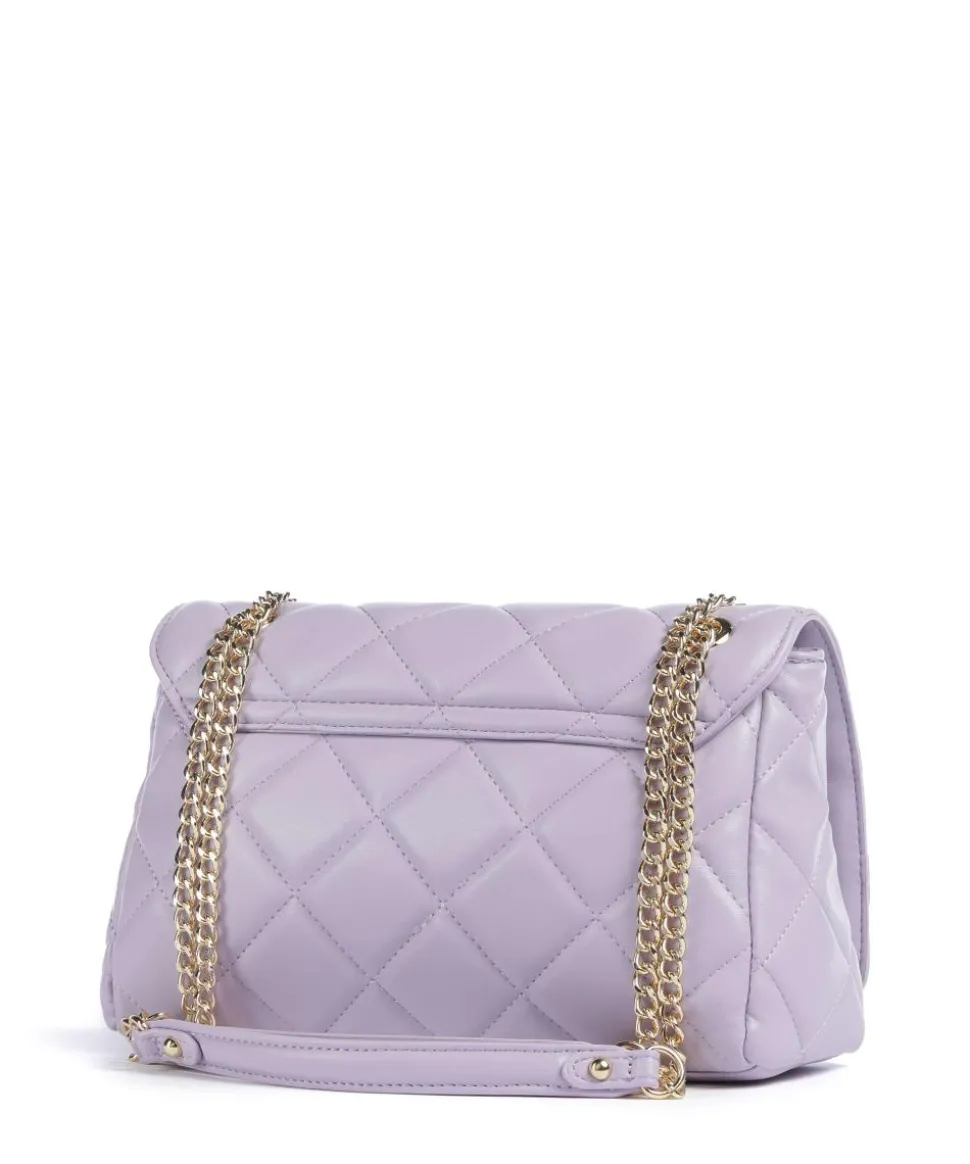 Ada Schultertasche Lederimitat violett