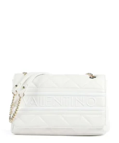 Ada Schultertasche Lederimitat weiß