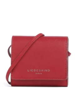 Ada Sheep Natural M Geldbörse Schafsleder rot