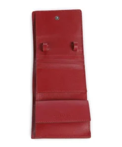 Ada Sheep Natural M Geldbörse Schafsleder rot