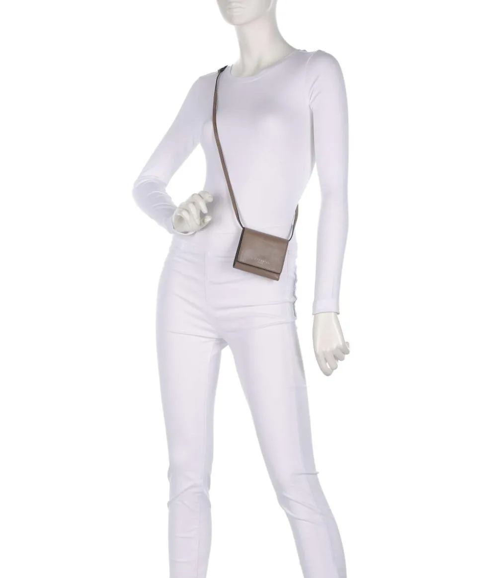 Ada Sheep Natural M Geldbörse Schafsleder taupe