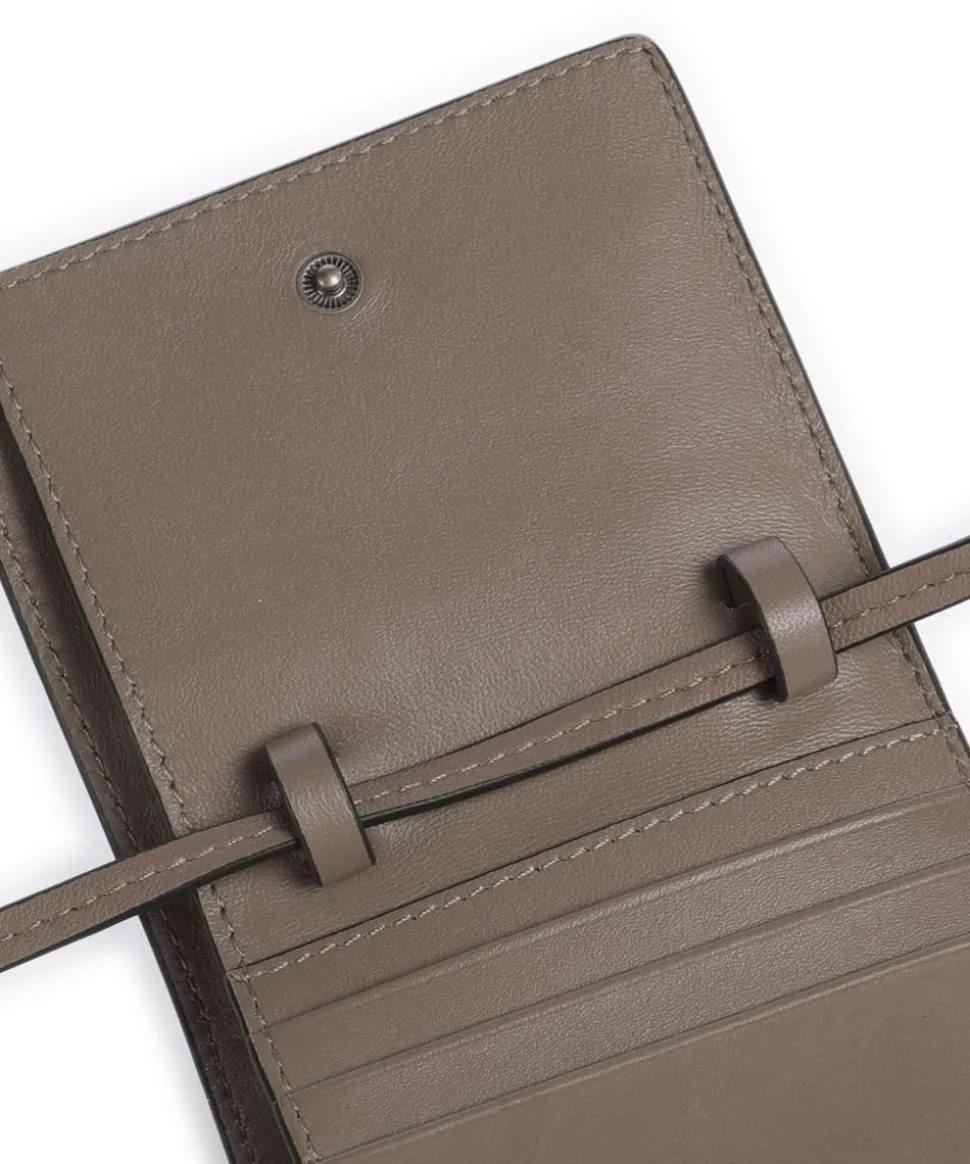 Ada Sheep Natural M Geldbörse Schafsleder taupe