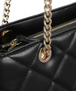 Ada Shopper Lederimitat schwarz