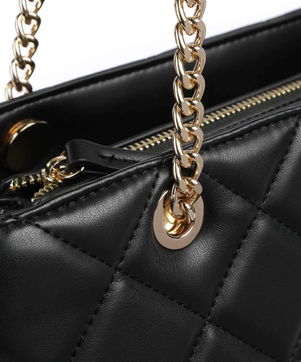 Ada Shopper Lederimitat schwarz