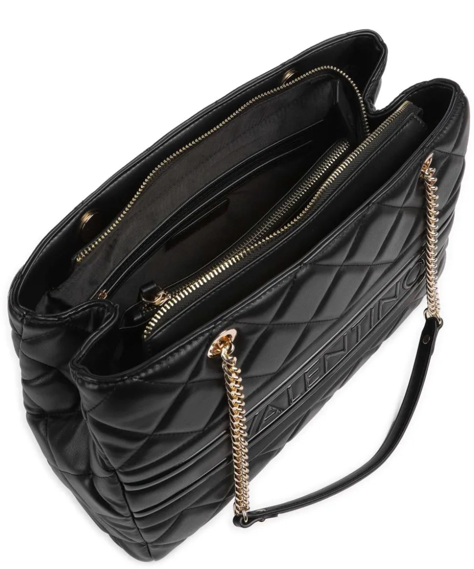 Ada Shopper Lederimitat schwarz