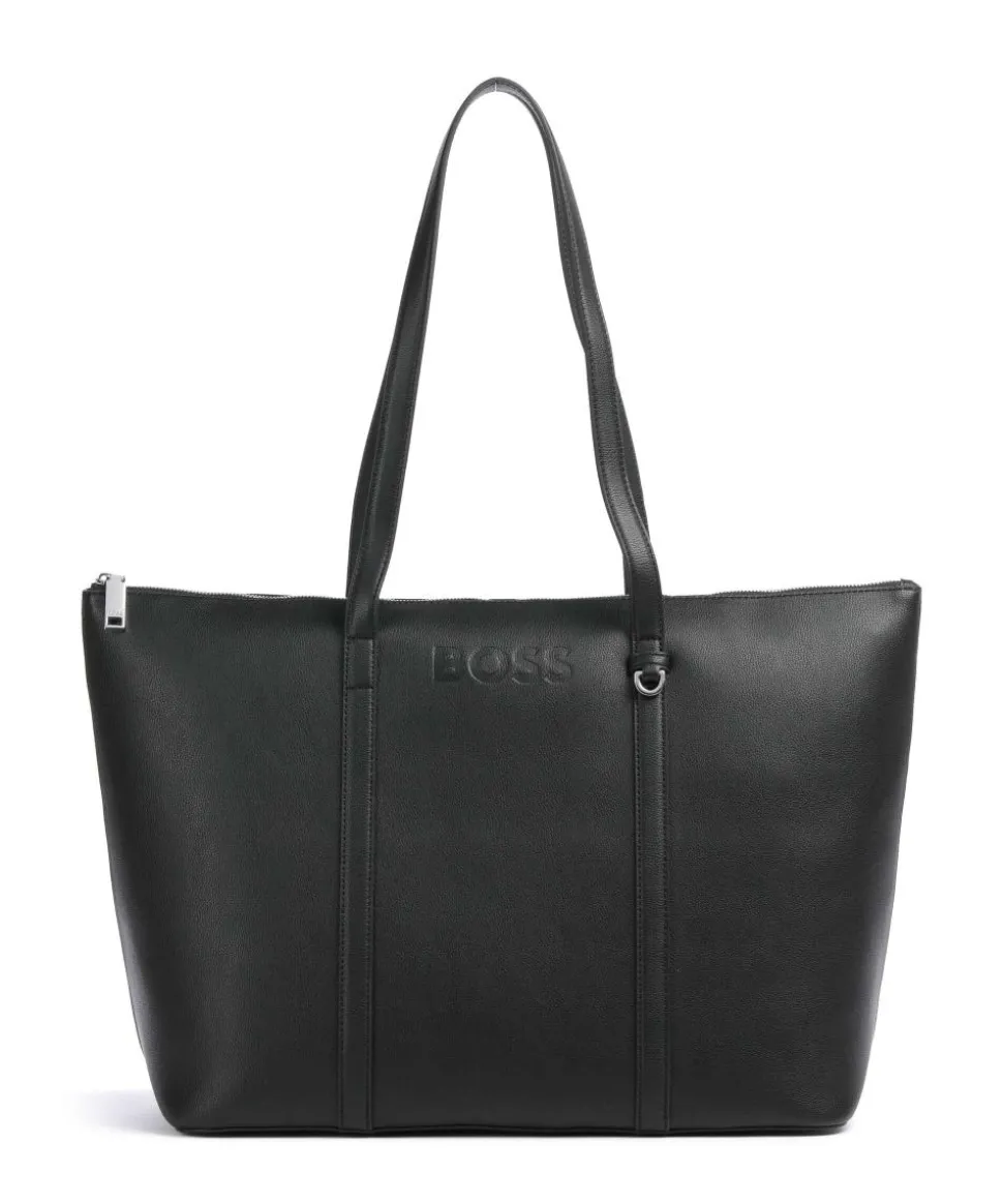Addison Shopper Lederimitat schwarz