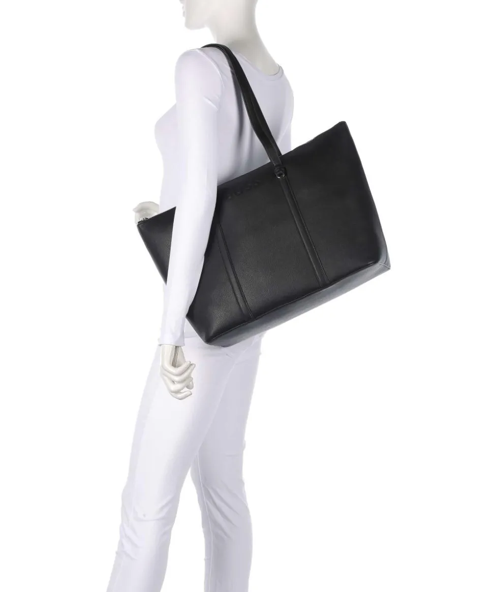 Addison Shopper Lederimitat schwarz