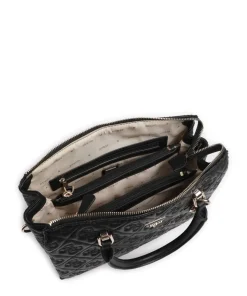 Adelasia Handtasche Lederimitat schwarz