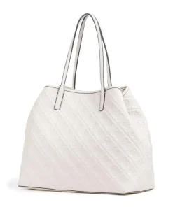 Adelasia Shopper Lederimitat weiß