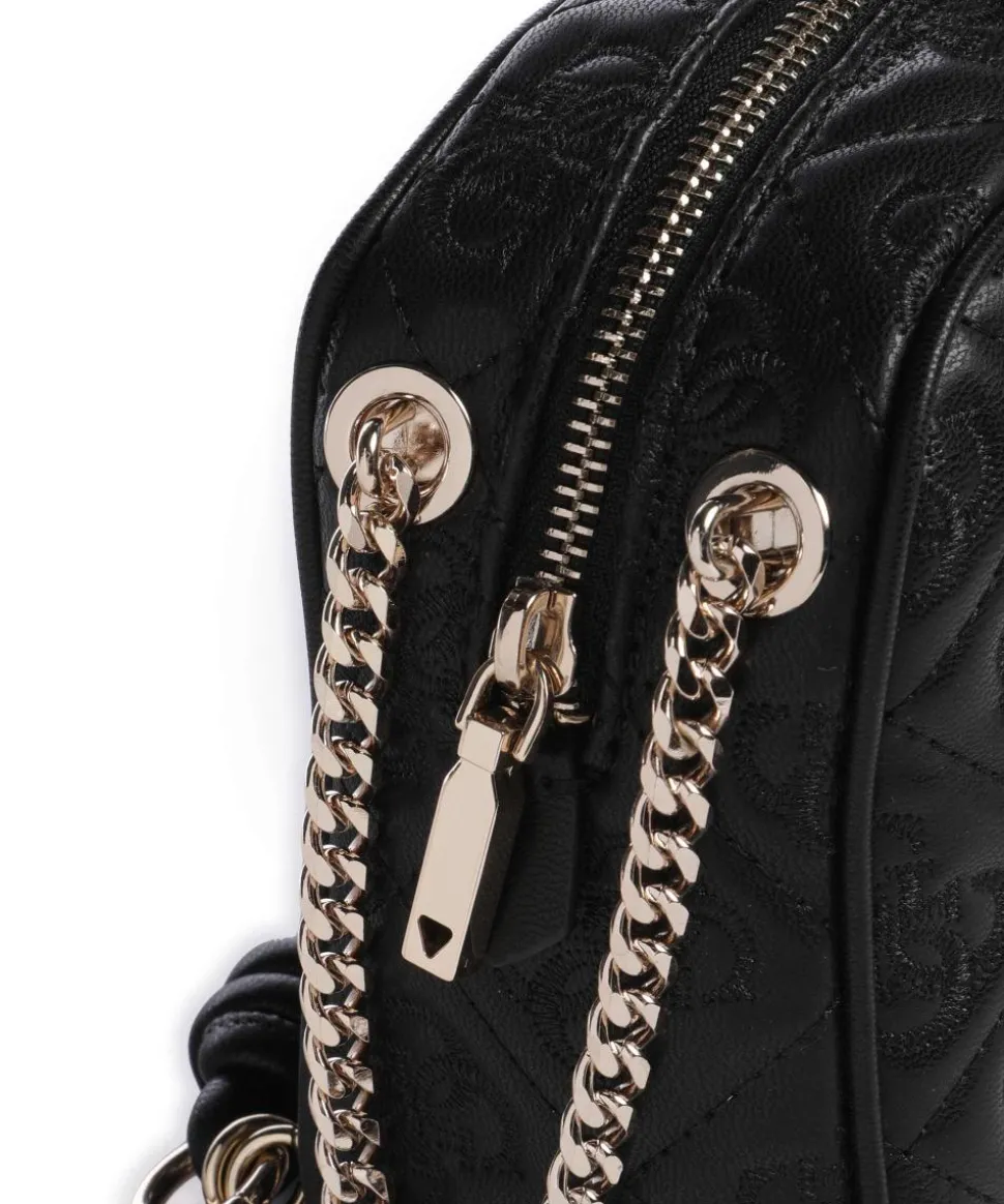 Adelasia Umhängetasche Lederimitat schwarz