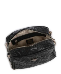 Adelasia Umhängetasche Lederimitat schwarz