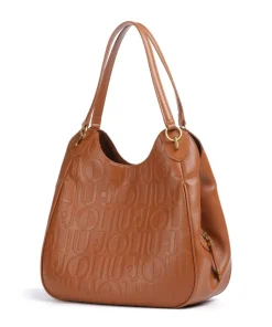 Adonide Beuteltasche Lederimitat braun