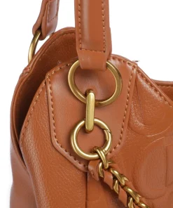 Adonide Beuteltasche Lederimitat braun