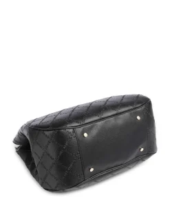 Adonide L Beuteltasche Lederimitat schwarz