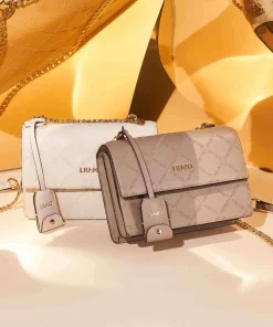 Adonide M Schultertasche Lederimitat taupe