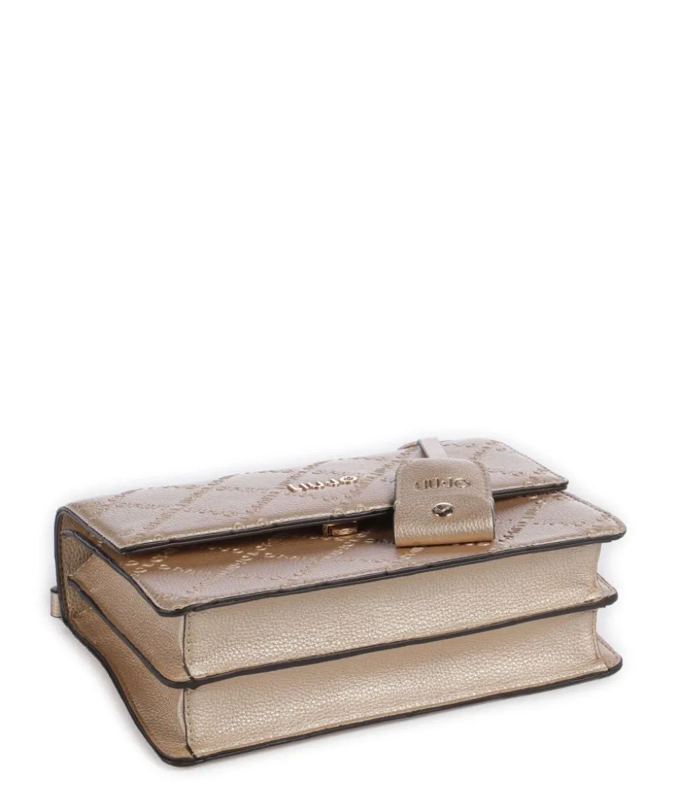 Adonide M Schultertasche Lederimitat gold