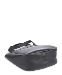 Adria Loft Shopper genarbtes Rindsleder navy