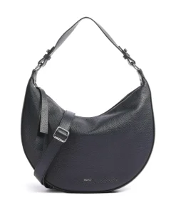 Adria Lulu Small Beuteltasche genarbtes Rindsleder navy