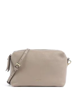 Agave Kaia Umhängetasche genarbtes Leder beige