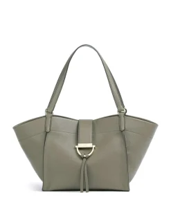 Agave Temi Shopper genarbtes Leder taupe