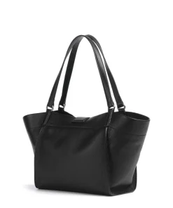 Agave Temi Shopper genarbtes Leder schwarz