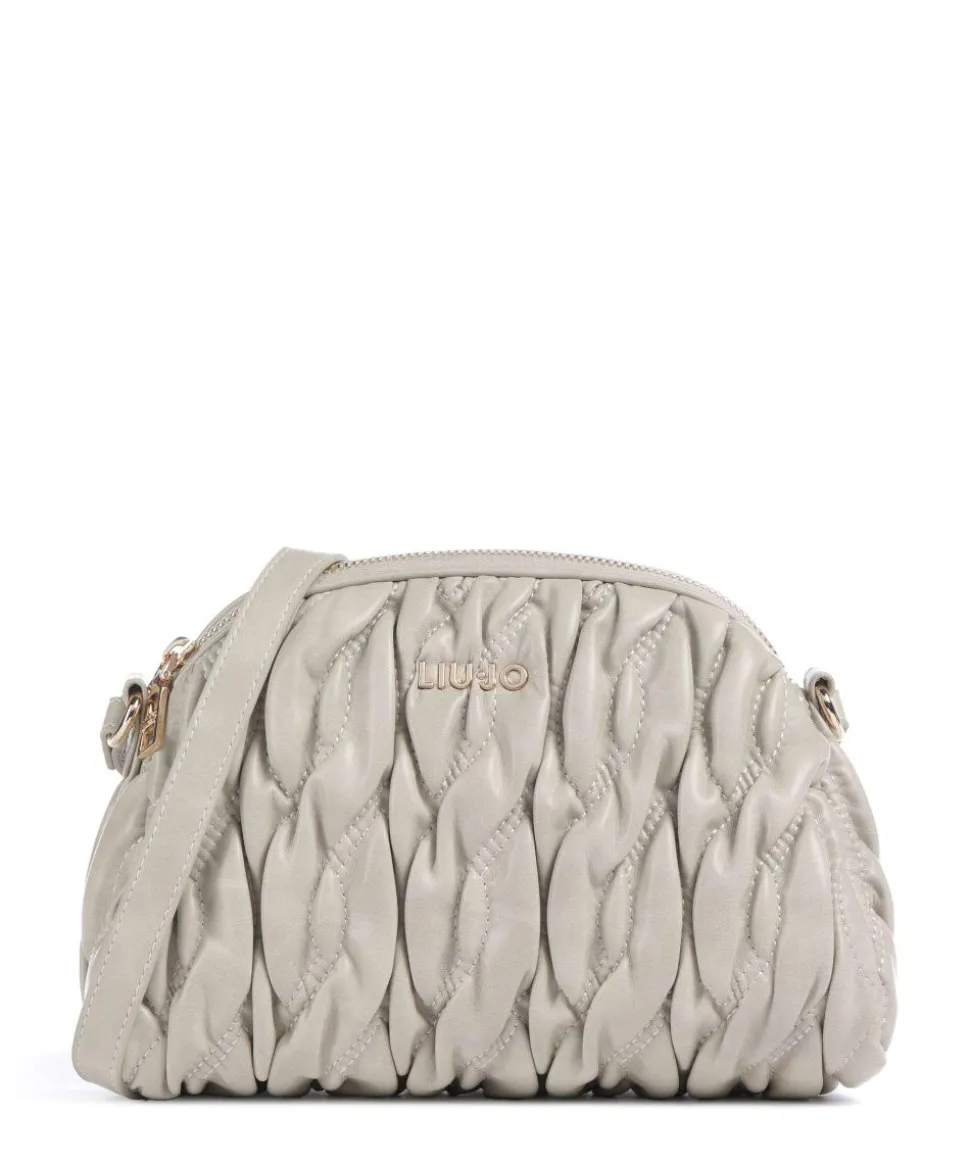 Aide M Umhängetasche Lederimitat beige